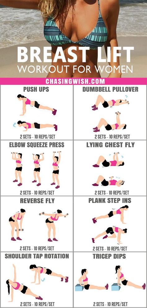 Lift Workout For Women, Breast Lift Workout, Sagging Breast, Chest Workout Women, Breast Lift Exercise, Lift Workout, Latihan Dada, Chest Exercises, Best Workout Plan