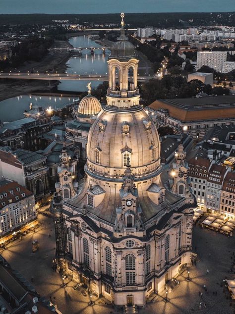 🏛Architectolder on Twitter: "Frauenkirche. Dresden. I never tire of seeing this wonderful place… " Germany Travel, Germany Photography, Dresden Germany, Living Modern, City Landscape, Beautiful Places To Travel, Beautiful Architecture, Pretty Places, Amazing Architecture