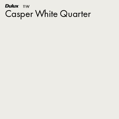 Dulux Casper White, Casper White Quarter Exterior, Casper White Quarter, Dulux Casper White Quarter, Dulux Paint Colours White, Dulux White Paint, Dulux White, Mood Board Bedroom, Coastal Style Bedroom