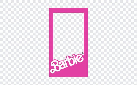 Barbie Frame PNG Barbie Box Png, Barbie Box Frame, Barbie Elements, Barbie Graphic Design, Barbie Frame, Barbie Card, Barbie Png, Free Barbie, Barbie Box