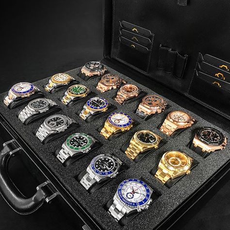 Are You This Color Coordinated With Your Watch Collection? . . . #timepieces #swisswatch #vintagewatch #patek #swissmade #richardmille #deluxe #tagheuer #iwc #audemarspiguet #highend #luxuryliving #hublot #expensive #styleblog #successful #luxurylifestyle #luxe #millionaire #luxurylife #watches #patekphilippe #goodlife #rolex #money #jewelry #lifestyle #breitling #tissot Mens Watches Expensive, Black Rolex, Rolex Diamond, Rolex Watches Women, Fancy Watches, Rolex Women, Rose Gold Watches Women, Watches Rolex, Rolex Watches For Men