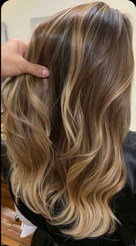 Light Brown Honey Blonde Balayage, Bronde Balayage On Dark Brown Hair, Honey Hair Color With Highlights, Honey Blonde Balayage For Dark Brown Hair, Light Brown Golden Balayage, Blonde Highlights Cool Skin Tone, Dark To Blonde Hair Balayage, Golden Blonde Brown Balayage, Subtle Honey Balayage