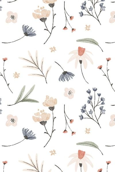 Flower patterns images Spring Flower Pattern, Floral Line Art Pattern, Flowers Pattern Illustration, Floral Abstract Pattern, Pink And White Background, Watercolor Patterns, Watercolor Flower Background, Pattern Sheet, Woodland Flowers