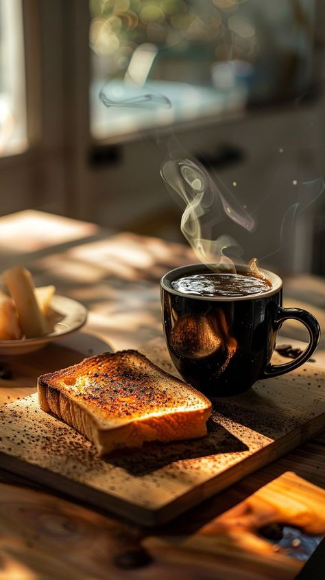 Coffee And Toast Aesthetic, Food Angle Photography, Coffee Creative Photography, Brunch Photoshoot Ideas, Food Photography Angles, Creative Coffee Photography Ideas, Toast Food Photography, Hot Chocolate Photography, Coffee Breakfast Photography