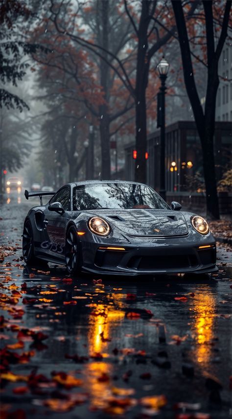 Lego Porsche, Black Porsche, Good Looking Cars, Sports Car Wallpaper, Super Fast Cars, Car Backgrounds, Cool Car Pictures, Porsche Gt3, Super Luxury Cars