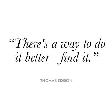 #MondayMotivation #inspiration Innovator Quotes, Innovative Quotes, Edison Quotes, Innovation Quotes, Quotes Prints, Business Inspiration Quotes, Do It Better, Thomas Edison, Start Ups