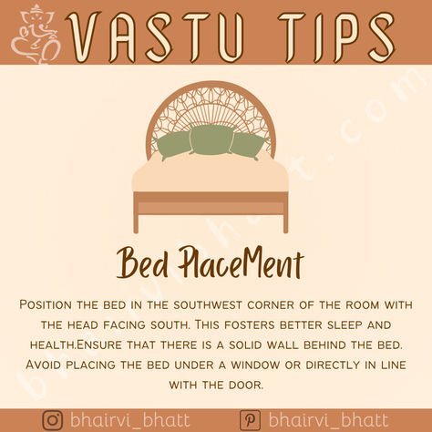 These are vastu tips Bed Placement, Vastu House, Feng Shui Wealth, Vastu Tips, Bedding Decor, Feng Shui Tips, Vastu Shastra, Devotional Quotes, Small Houses