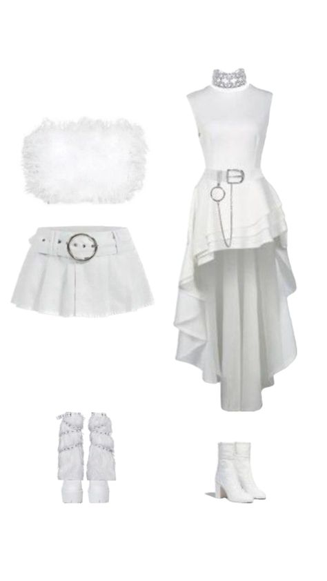 K, N White Kpop Outfit, K Pop Outfit Ideas, K Pop Outfits, Preformance Outfits, Casual Day Outfits, Tween Outfits, Photoshoot Outfits, Cute Everyday Outfits, Kpop Fashion Outfits