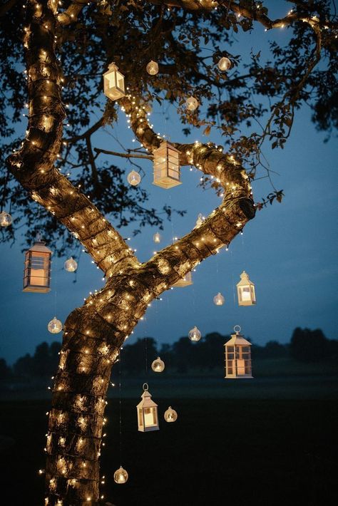 Hanging lanterns wedding