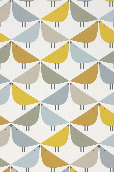 Où trouver du papier peint des années 70 ? - Clem ATC Ochre Yellow, Painter And Decorator, Creative Graphics, Bleu Pastel, Yellow Wallpaper, A Wallpaper, Pattern Inspiration, Retro Print, Block Printing