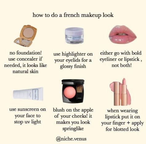 French Makeup, Alat Makeup, Fresh Makeup, Smink Inspiration, Makeup Hacks, Makeup Revolution, Pretty Makeup, Detox Drinks, Cute Makeup