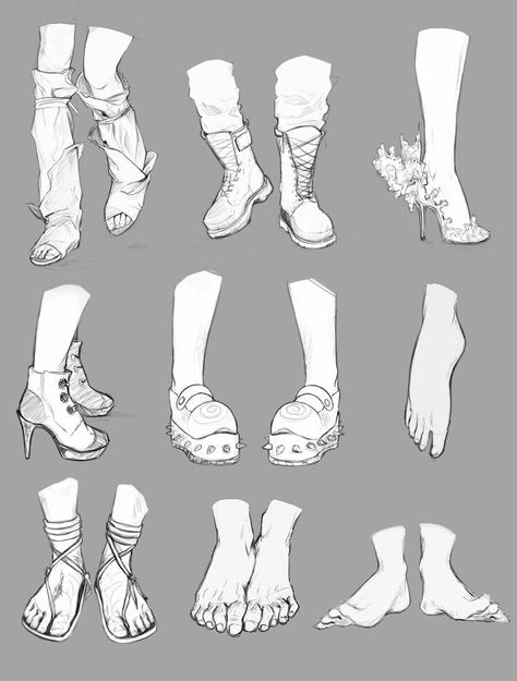 Foot Drawing Reference Shoes Chibi Shoes Reference, Shoe Base Drawing, Foot Drawing Reference Poses, Foot Refrence Art Reference, Foot Art Reference, Foot Drawing Reference Tutorials, Anime Shoes Reference, Feet Drawing Reference Anatomy, Shoes Art Reference