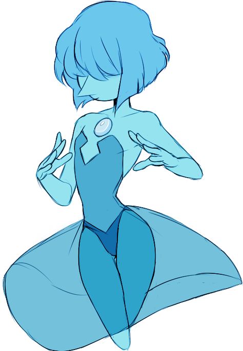 blue pearl by https://basedgummy.deviantart.com on @DeviantArt Perla Steven Universe, Pearl Steven Universe, Pearl Steven, Steven Universe Characters, Steven Universe Gem, Hieronymus Bosch, Steven Universe Fanart, Universe Art, Space Rock