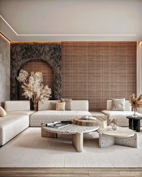 Japandi Living Room, Living Room Aesthetic, Interior Boho, Japandi Living, Living Room Design Ideas, Luxury Living Room Design, Living Room Living Room, Rooms Ideas, Space Interiors