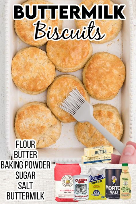 Freezer Biscuit Recipe, Homemade Buttermilk Biscuits, Cloud Bread, Oatmeal Bread, Tasty Bread Recipe, How To Make Biscuits, Canned Biscuits, Homemade Bread Recipes Easy, Homemade Bagels