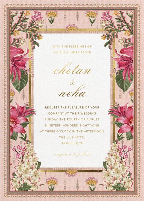 Wedding Card Design Indian, Indian Wedding Invitation, Indian Wedding Invitation Card Design, Digital Invitations Wedding, Indian Wedding Invitation Cards, Design Invitation, Indian Wedding Cards, Anita Dongre, Wedding Invitation Card Design