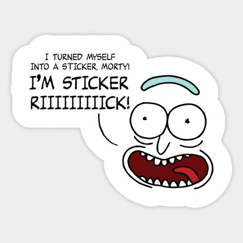 Rick And Morty Clipart, Free Svg Files For Cricut Rick And Morty, Rick Grimes Stickers, Rick And Morty Printable Stickers, Rick And Morty Patch, Rick And Morty Image, Rick And Morty Stickers, Weird Stickers, Rick Y Morty