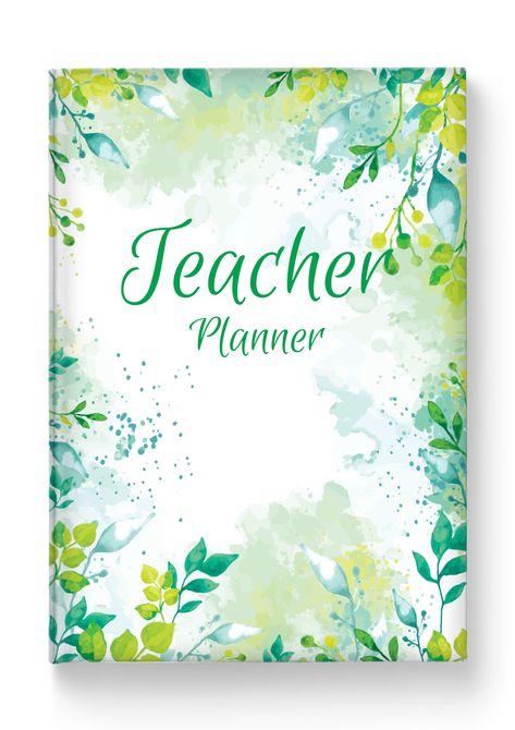 Do you have a busy schedule and lots of tasks to manage throughout a day? Love planning your life with pen and paper and prefer analog tools to digital devices? Then this 2020-2021 Teacher Planner that comes in Casual Style is for you. #onplanners Happy Teacher Planner, Best Teacher Planner, Planner For Teachers, Daycare Lesson Plans, Cover Page Design, Teacher Lesson Planner, Earth Day Crafts, Teacher Lessons, Teacher Lesson Plans