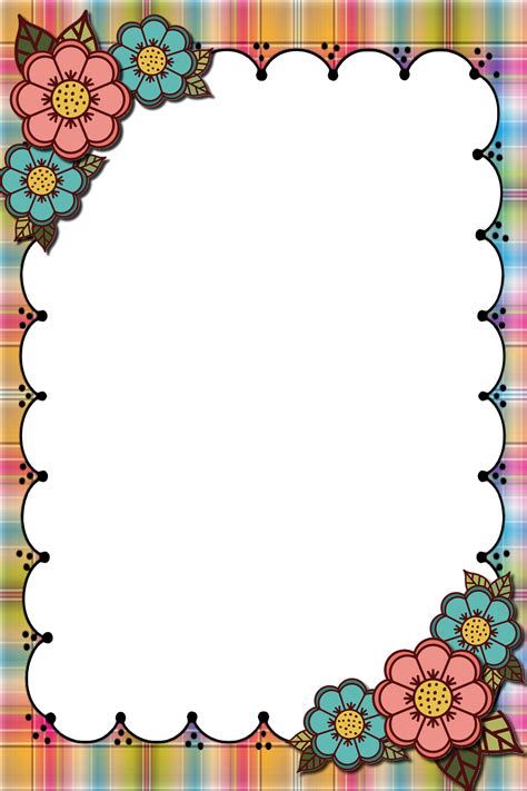 ️*.:｡ * .:｡ * .｡.:* . ･｡.:* | Page Borders Design, Frame Flower Border Clipart, Clip Art Frames Borders, Png Frame, Flower Background Design, Printable Frames, Boarders And Frames, Colorful Borders Design, School Frame, Boarder Designs