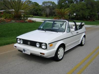 wanted this car since first watching CAN'T BUY ME LOVE Volkswagen Cabriolet, The Road, Volkswagen, Road, White