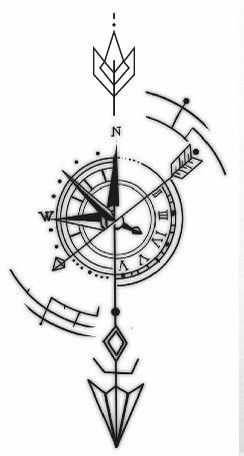 Feminine Compass Tattoo Design, Compass Tattoo Feminine, Compas Tattoo, Feminine Compass Tattoo, Name Tattoo On Hand, Minimal Tattoo Designs, Compass Rose Tattoo, Hipster Tattoo, Wrist Tattoo Designs