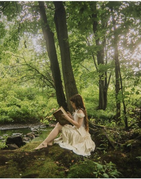 Woods Aesthetic Light, Sammycore Aesthetic, Faceless Photography, River Photoshoot, Ethereal Photography, Fairytale Photoshoot, Fairy Photoshoot, Fairytale Aesthetic, Nature Photoshoot