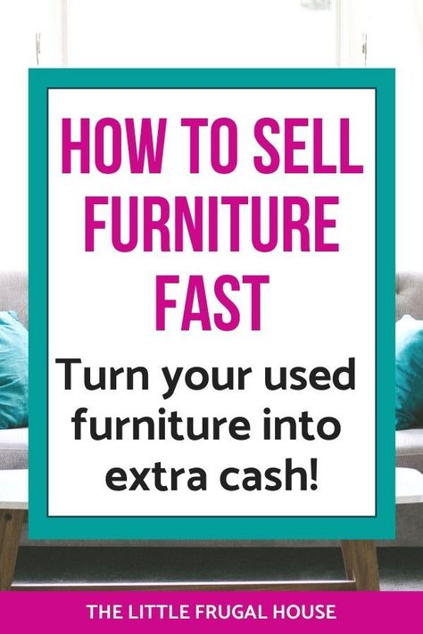 Want to know how to sell your furniture fast? Learn how to price, list, and sell your used furniture quickly on Facebook. Desk Makeover Diy, Used Furniture For Sale, Grocery Savings Tips, Where To Sell, Second Hand Furniture, Desk Makeover, Side Income, Diy Furniture Easy, Frugal Living Tips