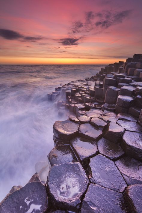 Beautiful Views Nature, Natural Views, Giants Causeway, Giant's Causeway, Giant’s Causeway, Photography Sunset, Image Nature, Nature View, Paris Hotels