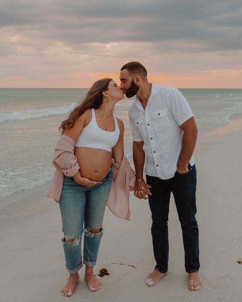 So much joy in documenting little growing families 🥺💕 • • • • • • #maternityphotography #maternity #maternityshoot #babyontheway #sarasotamaternityphotographer #sarasotamoms #sarasotaphotographer #sarasotaphotography #bradentonphotographer #bradentonfamilyphotographer #sarasotafamilyphotographer #unscriptedposingapp #candidchildhood #siestakeyphotographer #siestakeybeach #unscriptedposingapp Maternity Beach Photoshoot Jeans, Maternity Poses Beach, Maternity Pics On Beach, Maternity Photo Poses Couple, Beach Maternity Photos Family, Beach Pregnancy Pictures, Beach Maternity Photos Couples, Maternity Pictures Beach, Maternity Photos Beach