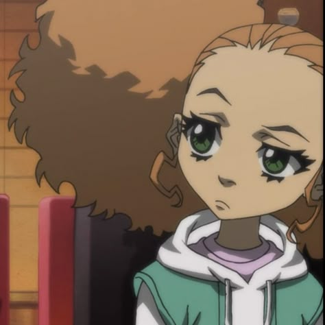 The Boondocks Jasmine, Jasmine Boondocks Pfp, Jasmine Dubois, Jasmine Boondocks, Huey X Jasmine, Jazmine Boondocks, Pimp Named Slickback, Black Anime Cartoon, Blonde Icons