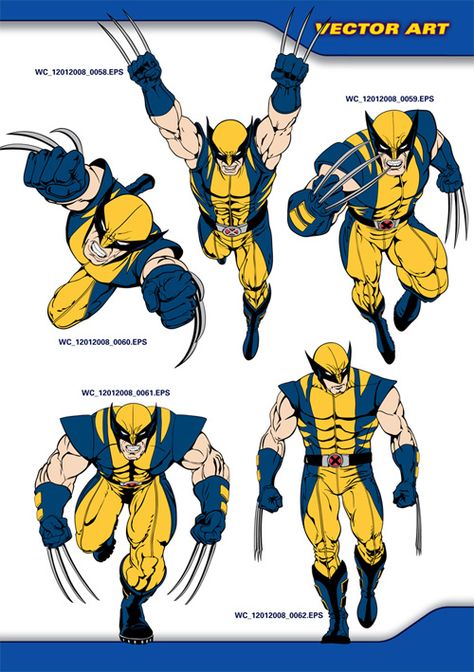 Wolverine Classic Style Guide by Dayle Chesler at Coroflot.com Wolverine Character, Wolverine Comic Art, Wolverine Artwork, Marvel Character Design, Wolverine Comic, Drawing Superheroes, Wolverine Art, Marvel Superheroes Art, Avengers Superheroes