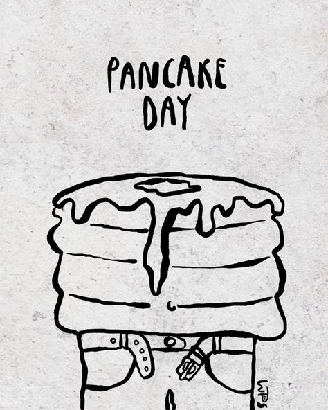 Savoury or sweet Get your pancakes in at your local cafe! Or if handmade, share your photos and make me drool x Pancake Day Uk, Pancake Jokes, Pancakes With Sausage Inside, Pancake Pictures, Pancake Day Meme, Pancakes, Cafe