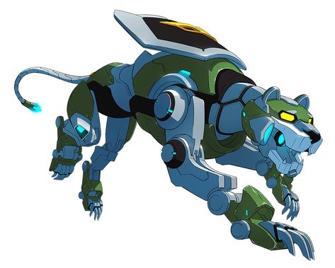 Green Lion from Voltron Legendary Defender Lions Drawings, Voltron Green Lion, Voltron Wallpaper, Voltron Lions, Voltron Lion, Voltron Cosplay, Robot Lion, Voltron Force, Lion Drawing