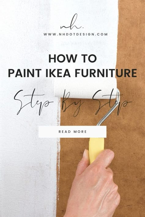 How To Refinish Ikea Furniture, Diy Paint Ikea Dresser, Best Way To Paint Ikea Furniture, Painting Ikea Wood Furniture, Upcycled Ikea Sideboard, Can You Paint Ikea Furniture, Refinishing Ikea Furniture, How To Paint Ikea Malm Dresser, Repaint Ikea Dresser