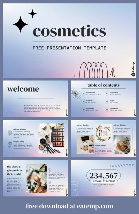 Google Slides Themes Free, Pretty Presentation Slides, Pretty Slideshow Presentation, Canva Free Templates Presentation, Google Slide Themes, Canva Slides Template, Free Slides Templates, Cute Slideshow Presentation, Google Sites Ideas