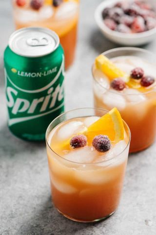 15 Best Sprite Cocktails — Delicious Sprite Mixed Drinks Everyone Will Love Alcoholic Drinks With Sprite, Sprite Mixed Drinks, Drinks With Sprite, Vodka Sprite, Cranberry Cocktail Recipe, Vodka Cranberry Cocktail, Orange Juice Cocktails, Cranberry Juice And Vodka, Orange Juice And Vodka