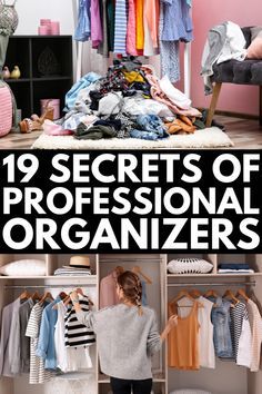 How To Organize Work Bag, Steps To Organize Closet, How To Organize A Lot Of Clothes, How To Stop Hoarding Clothes, How To Organize Shelves, Whole Home Organization, How To Be Organized At Home, How To Organize Hanging Clothes, Best Organization Products