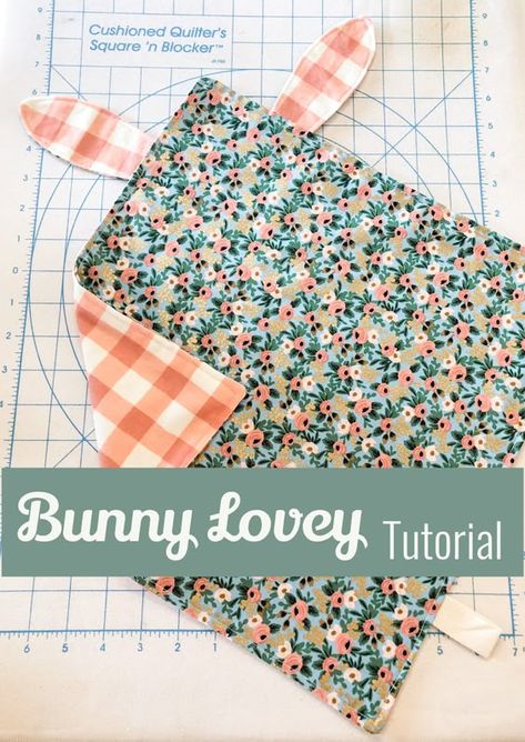 Bunny Lovey Sewing Pattern Free, Snuggle Fabric Projects, How To Make A Lovey Blanket Diy, Free Lovey Pattern, Diy Lovey For Baby, Free Lovey Sewing Pattern, Bunny Lovey Pattern Free, Lovey Sewing Pattern Free, Baby Lovey Sewing Pattern Free