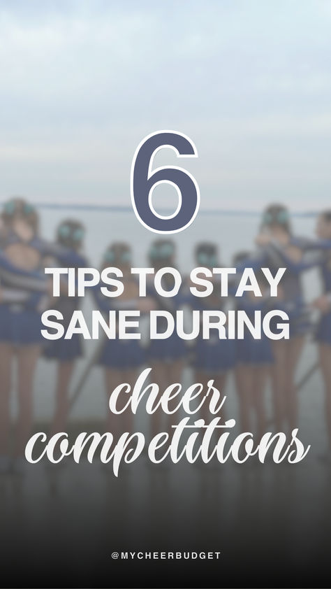 Essential tips for staying organized and stress-free during cheer competitions. Cheer Mom Survival Kit items and advice to help moms stay calm and prepared on competition day. Cheer Competition, Planning Hacks, Losing Your Mind, Stay Sane, Morning Call, Competitive Cheer, Lose Your Mind, Car Rides, Cheer Mom