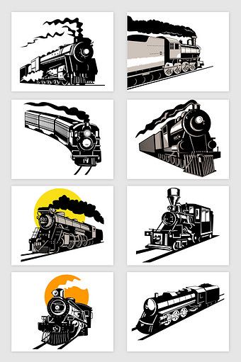 Croquis, Train Vector Illustration, Train Sketch Simple, Vintage Train Illustration, Train Drawing Sketches, Trains Illustration, Train Tracks Drawing, Old Train Pictures, Train Sketch