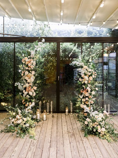 Arch For Wedding Ceremony, Arch For Wedding, Nyc Florist, Ceremony Florals, Floral Archway, Floral Arch Wedding, Wedding Alters, Flower Arch, Wedding Ceremony Arch