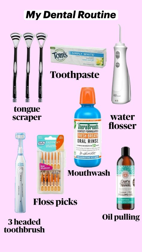 My dental hygiene routine #oralcare #skincareobsessed #dental #skincareinspo Dental Hygiene Routine, Mouth Hygiene, My Essentials, Tooth Decay Remedies, Men Skin Care Routine, Teeth Whitening Remedies, Body Hygiene, Hygiene Care, Shower Skin Care