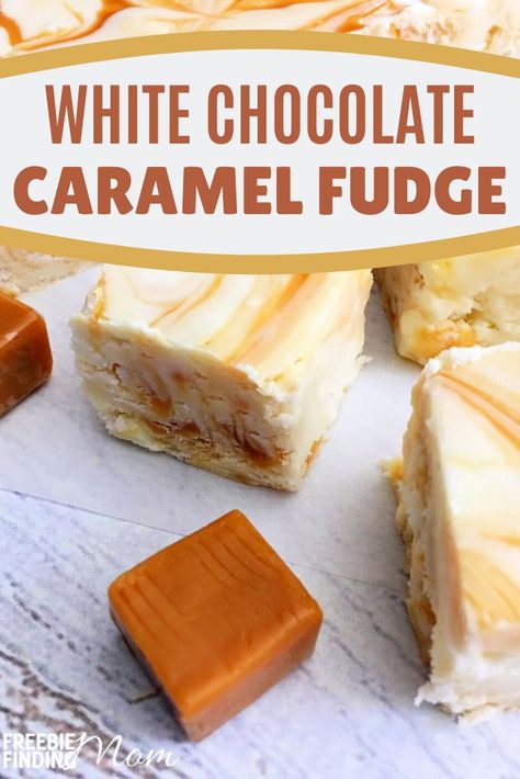 This fudge recipe easily will knock your socks off! This white chocolate fudge recipe requires just 7 ingredients and about a half hour to whip up! It’s the perfect holiday dessert or anytime dessert! #fudgerecipeseasy #chocolatefudgerecipes #chocolatefudgeeasy #holidaydesserts Chocolate Caramel Fudge Recipe, Fudge Desserts, Caramel Fudge Recipe, Fantastic Fudge, Church Desserts, Chocolate Caramel Fudge, Holiday Fudge Recipes, White Chocolate Fudge Recipes, White Chocolate Caramel