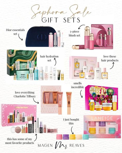 Ulta Holiday Gift Sets, Ulta Gift Set, Amazon Gift Sets, Sephora Mini Sets, Sephora Sets 2023, Makeup Gift Sets Sephora, Makeup For Christmas List, Sephora Sets Gift, Sephora Gift Sets 2023