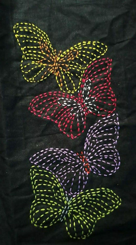 Embroidery Projects Ideas, Embroidery Stitches Beginner, Clothes Embroidery Diy, Simple Hand Embroidery Patterns, Textile Art Embroidery, Diy Embroidery Designs, Sashiko Embroidery, Hand Embroidery Patterns Flowers, Hand Embroidery Videos