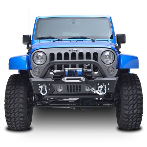 Amazon.com: E-Autogrilles 51-0357 07-15 JEEP Wrangler JK Heavy Duty Rock Crawler Front Bumper: Automotive Jeep Wrangler Front Bumper, Jeep Wrangler Bumpers, Jeep Front Bumpers, Jeep Bumpers, Atv Winch, Blue Jeep, Jeep Wrangler Accessories, Buy A Boat, Wrangler Accessories