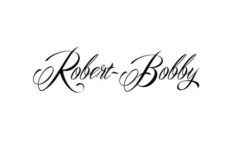 Tattoo Name Robert-Bobby using the font style Mardian Bobby Tattoo Name, Bobby Tattoo, Name Creator, Own Tattoo, Create Your Own Tattoo, Tattoo Name, Mommy Quotes, The Font, Family Names