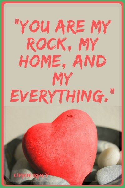 You are my rock, my home, and my everything. #quotes #cute #happy #couple #romance #relationship My Rock Quotes, My Everything Quotes, Best Couple Quotes, Quotes Distance, Quotes For Friends, Rock Quotes, You Are My Rock, Cute Couples Texts, Couples Quotes Love