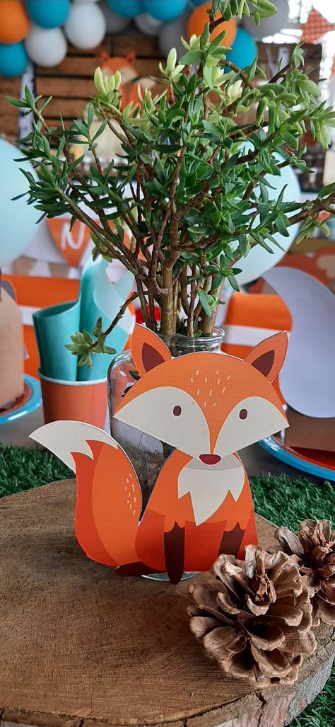 Fox Birthday Party Ideas | Photo 1 of 29 | Catch My Party Birthday Parties, Fox Birthday Party Ideas, Fox Birthday Party, Fox Birthday, Catch My Party, Birthday Party Ideas, Ideas Photo, Photo 1, Birthday Party Themes