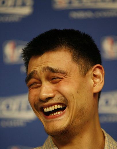 Yao Ming Face / Bitch Please | Know Your Meme Yao Ming, Basketball Memes, Soccer Life, Soccer Quotes, Christian Memes, Memes Humor, Asian American, Sports Humor, Know Your Meme